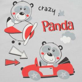 2-dílná souprava New Baby Crazy Panda