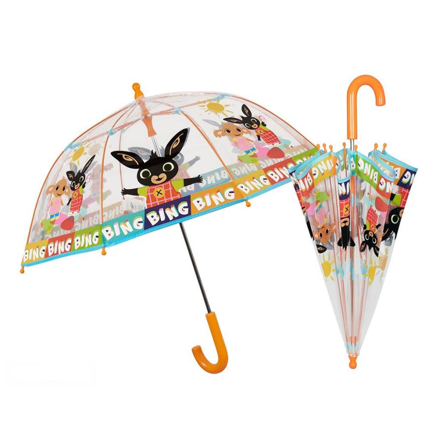 Dětský deštník Perletti Bing transparent - multicolor