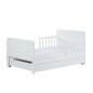 Dětská postel se zábranou New Baby ERIK 160x80 cm