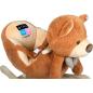 Houpací hračka se zvuky PlayTo medvídek - hnědá