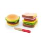 Dětská dřevěná hračka Viga Hamburger a Sendvič - multicolor