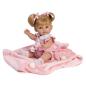 Luxusní dětská panenka-miminko Berbesa Kamila 34cm - růžová